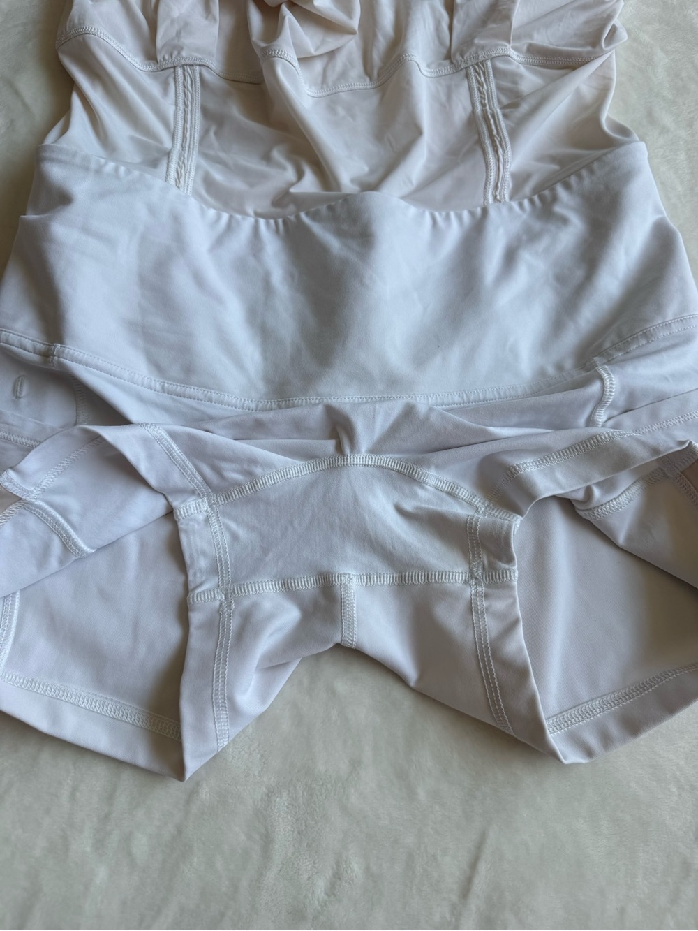 Lululemon Lost In Pace Skirt White - Picture 9 of 10